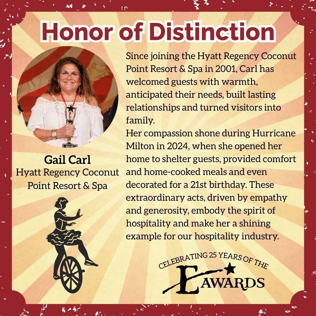 Honor Of Distinction - Gail Carl